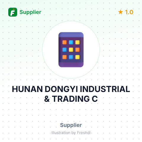 HUNAN DONGYI INDUSTRIAL & TRADING C – summary card, no photo uploaded yet