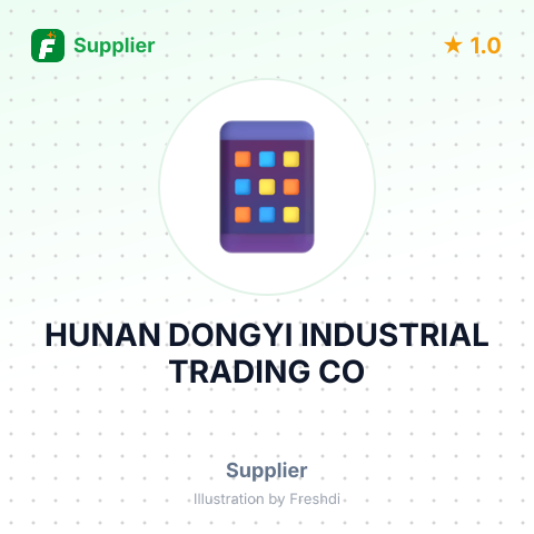 HUNAN DONGYI INDUSTRIAL TRADING CO – summary card, no photo uploaded yet