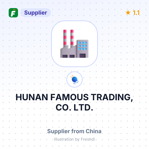 HUNAN FAMOUS TRADING, CO. LTD. – summary card, no photo uploaded yet