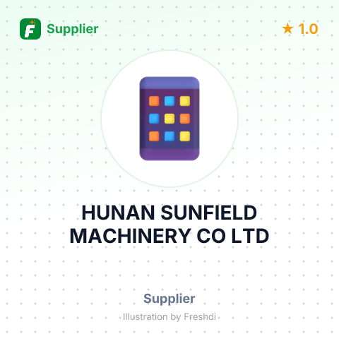 HUNAN SUNFIELD MACHINERY CO LTD – summary card, no photo uploaded yet