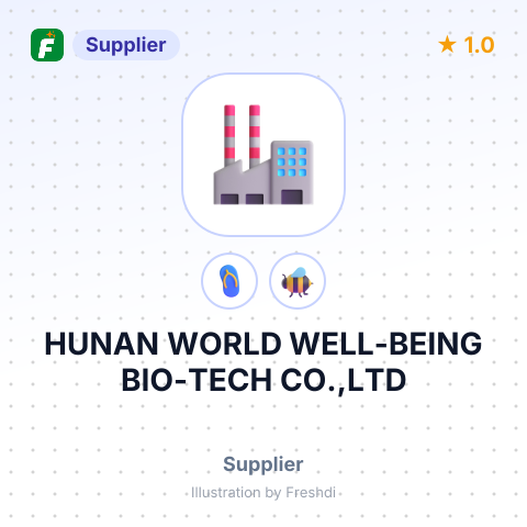 HUNAN WORLD WELL-BEING BIO-TECH CO.,LTD – summary card, no photo uploaded yet