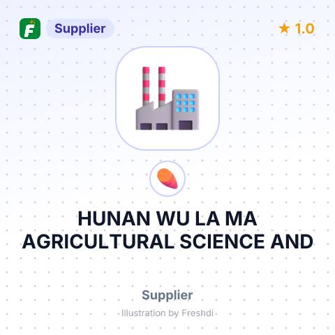 HUNAN WU LA MA AGRICULTURAL SCIENCE AND – summary card, no photo uploaded yet