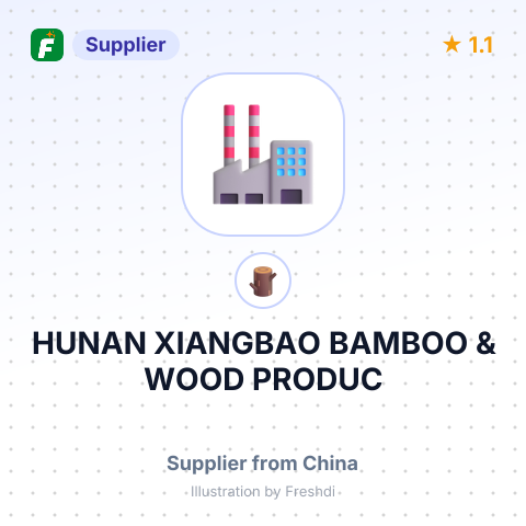 HUNAN XIANGBAO BAMBOO & WOOD PRODUC – summary card, no photo uploaded yet