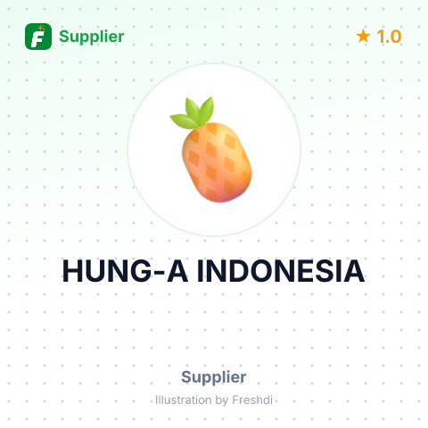 HUNG-A INDONESIA – summary card, no photo uploaded yet