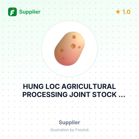 HUNG LOC AGRICULTURAL PROCESSING JOINT STOCK COMPANY – summary card, no photo uploaded yet