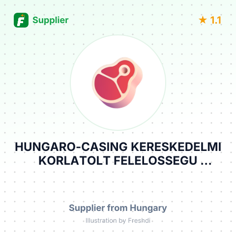 HUNGARO-CASING KERESKEDELMI KORLATOLT FELELOSSEGU TARSASAG – summary card, no photo uploaded yet