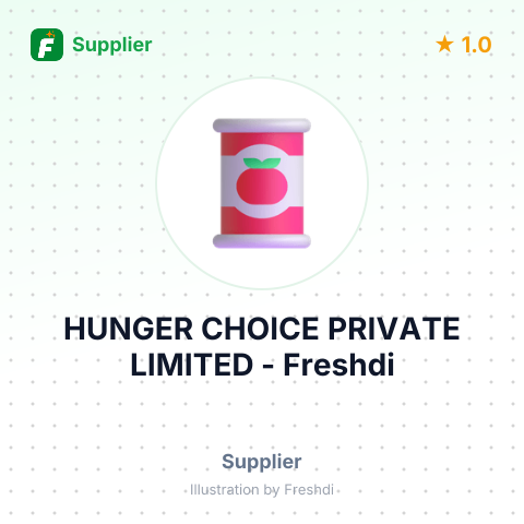 HUNGER CHOICE PRIVATE LIMITED – summary card, no photo uploaded yet