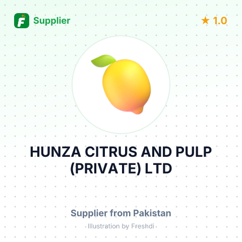 HUNZA CITRUS AND PULP (PRIVATE) LTD – summary card, no photo uploaded yet