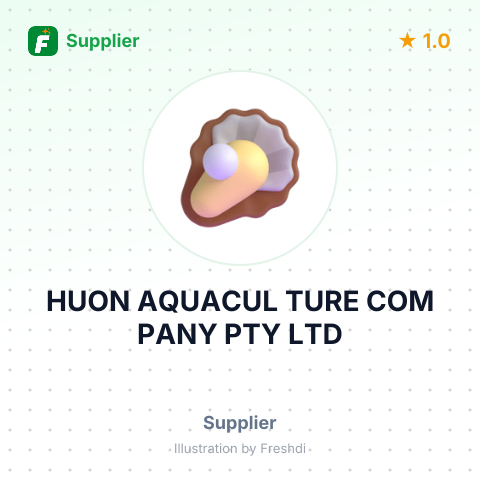 HUON AQUACUL TURE COM PANY PTY LTD – summary card, no photo uploaded yet