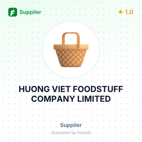HUONG VIET FOODSTUFF COMPANY LIMITED – summary card, no photo uploaded yet