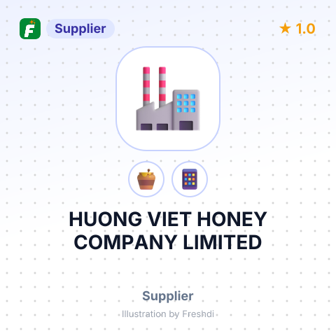 HUONG VIET HONEY COMPANY LIMITED – summary card, no photo uploaded yet