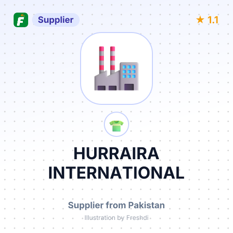 HURRAIRA INTERNATIONAL – summary card, no photo uploaded yet