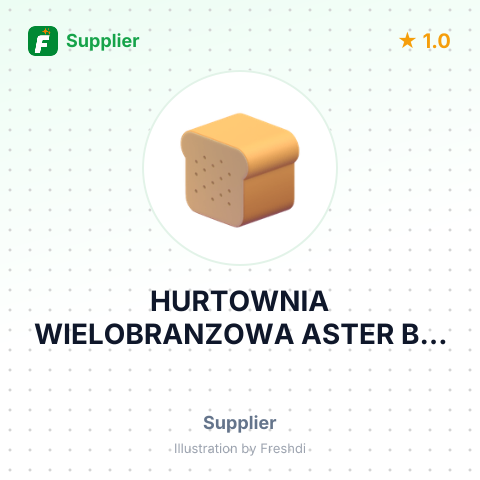 HURTOWNIA WIELOBRANZOWA ASTER BIS – summary card, no photo uploaded yet