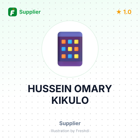 HUSSEIN OMARY KIKULO – summary card, no photo uploaded yet