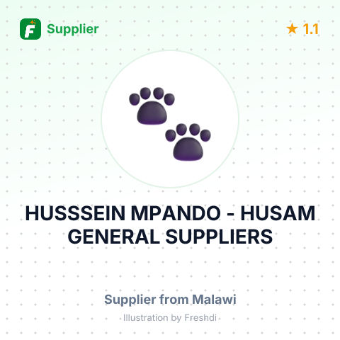 HUSSSEIN MPANDO - HUSAM GENERAL SUPPLIERS – summary card, no photo uploaded yet