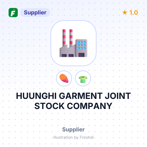 HUUNGHI GARMENT JOINT STOCK COMPANY – summary card, no photo uploaded yet