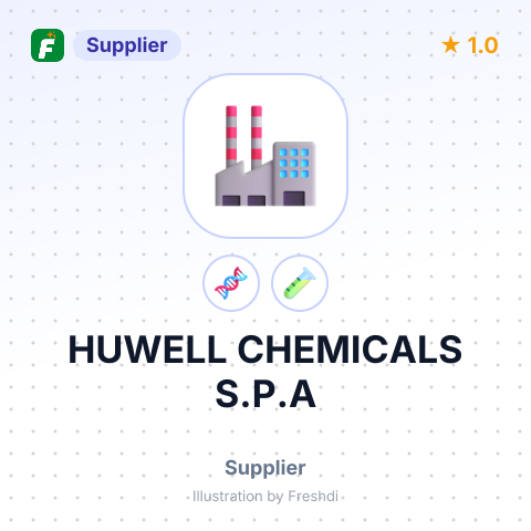 HUWELL CHEMICALS S.P.A – summary card, no photo uploaded yet