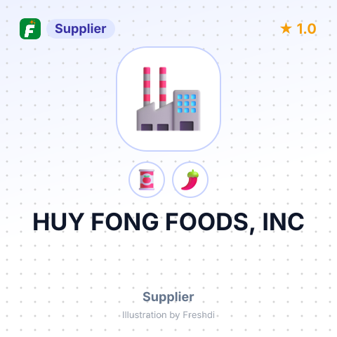 HUY FONG FOODS, INC – summary card, no photo uploaded yet