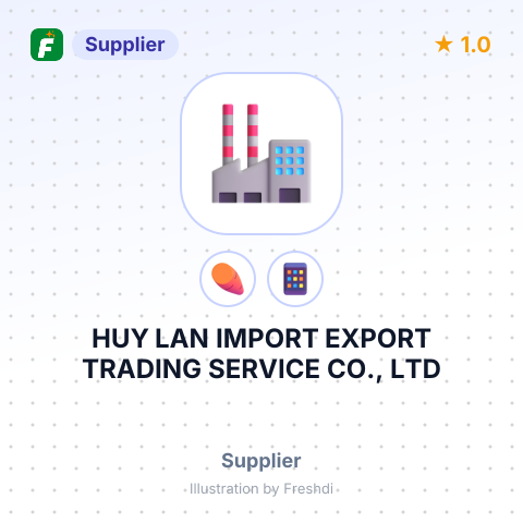 HUY LAN IMPORT EXPORT TRADING SERVICE CO., LTD – summary card, no photo uploaded yet
