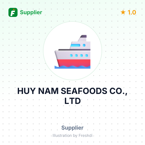 HUY NAM SEAFOODS CO., LTD – summary card, no photo uploaded yet