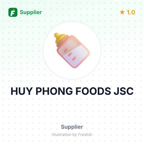 HUY PHONG FOODS JSC – summary card, no photo uploaded yet