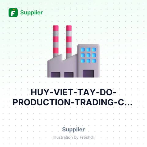 HUY VIET - TAY DO PRODUCTION TRADING CO., LTD – summary card, no photo uploaded yet