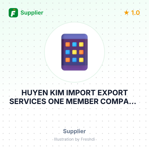 HUYEN KIM IMPORT EXPORT SERVICES ONE MEMBER COMPANY LIMITED – summary card, no photo uploaded yet