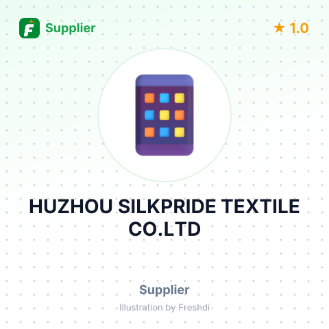 HUZHOU SILKPRIDE TEXTILE CO.LTD – summary card, no photo uploaded yet