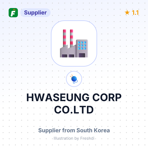 HWASEUNG CORP CO.LTD – summary card, no photo uploaded yet