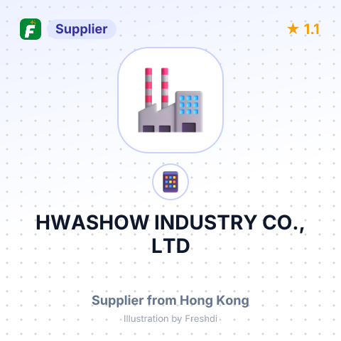 HWASHOW INDUSTRY CO., LTD – summary card, no photo uploaded yet