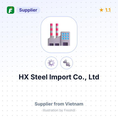 HX Steel Import Co., Ltd – summary card, no photo uploaded yet