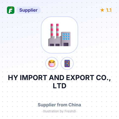 HY IMPORT AND EXPORT CO., LTD – summary card, no photo uploaded yet