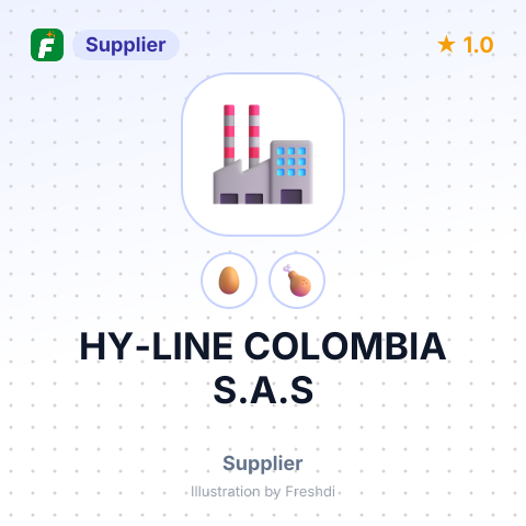 HY-LINE COLOMBIA S.A.S – summary card, no photo uploaded yet