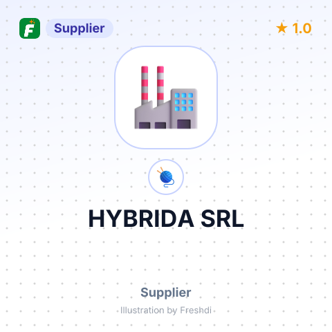 HYBRIDA SRL – summary card, no photo uploaded yet