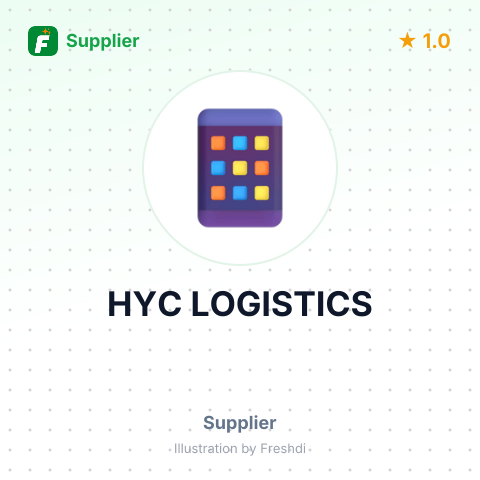 HYC LOGISTICS – summary card, no photo uploaded yet