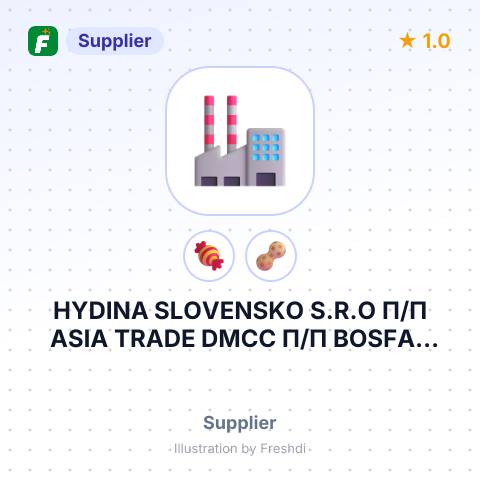 HYDINA SLOVENSKO S.R.O П/П ASIA TRADE DMCC П/П BOSFAR ALLIANCE LP – summary card, no photo uploaded yet