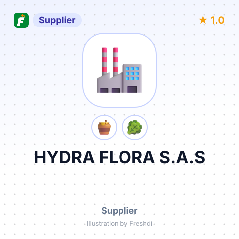 HYDRA FLORA S.A.S – summary card, no photo uploaded yet
