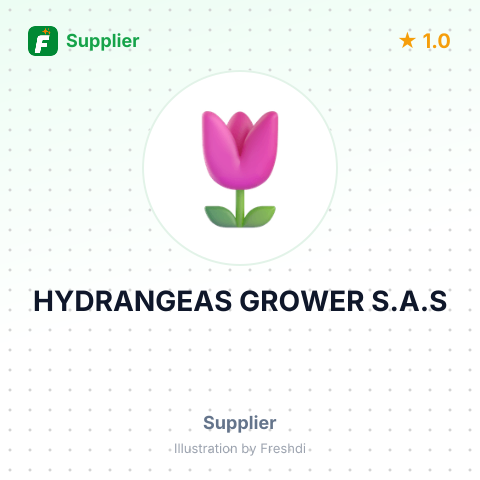 HYDRANGEAS GROWER S.A.S – summary card, no photo uploaded yet