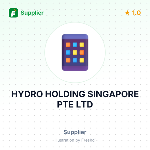 HYDRO HOLDING SINGAPORE PTE LTD – summary card, no photo uploaded yet