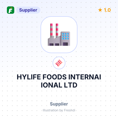 HYLIFE FOODS INTERNAI IONAL LTD – summary card, no photo uploaded yet