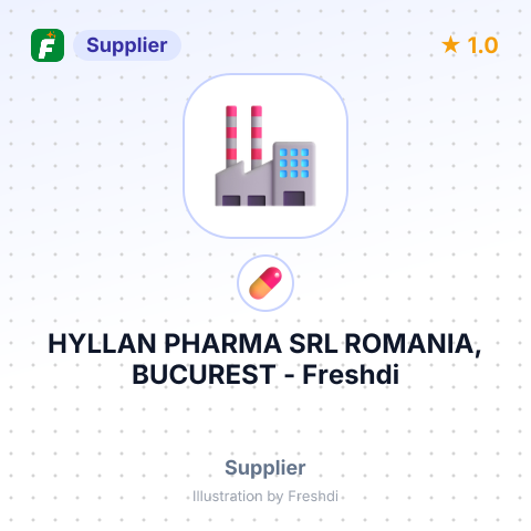 HYLLAN PHARMA SRL ROMANIA, BUCUREST – summary card, no photo uploaded yet