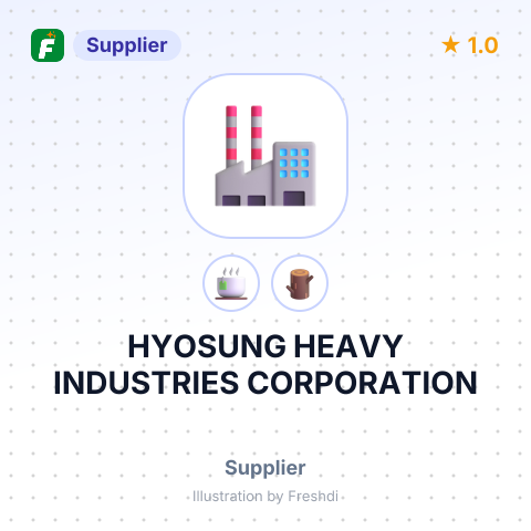 HYOSUNG HEAVY INDUSTRIES CORPORATION – summary card, no photo uploaded yet