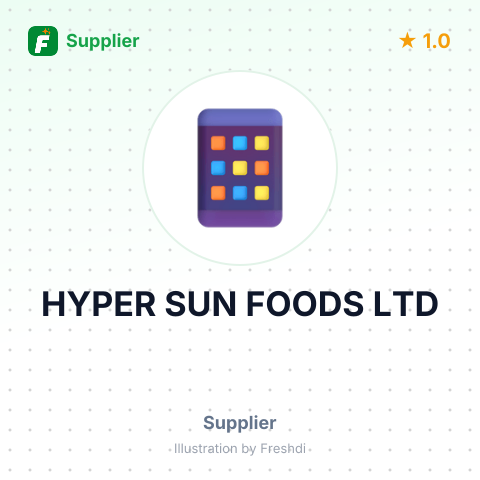 HYPER SUN FOODS LTD – summary card, no photo uploaded yet