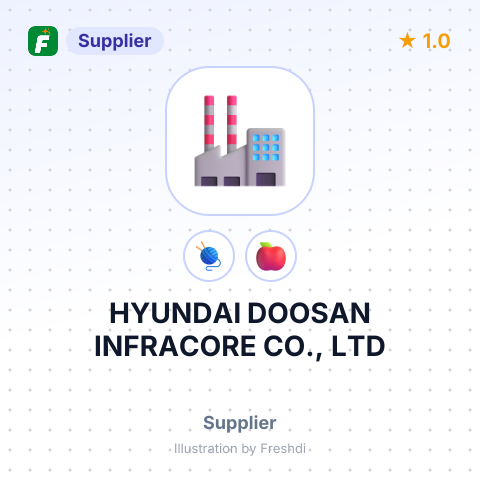 HYUNDAI DOOSAN INFRACORE CO., LTD – summary card, no photo uploaded yet