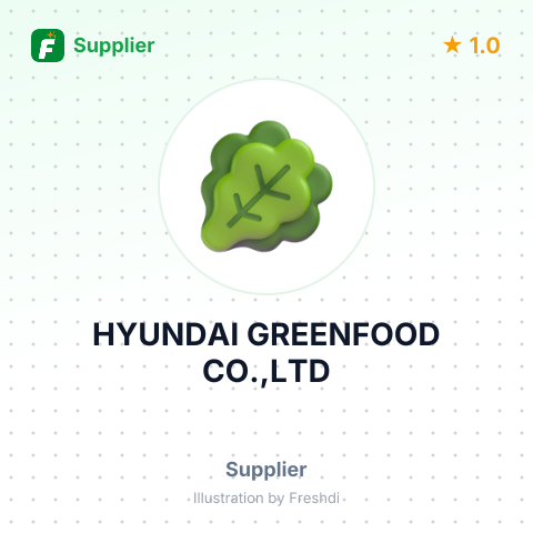 HYUNDAI GREENFOOD CO.,LTD – summary card, no photo uploaded yet