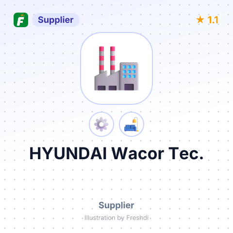 HYUNDAI Wacor Tec. – summary card, no photo uploaded yet
