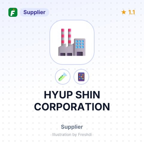 HYUP SHIN CORPORATION – summary card, no photo uploaded yet