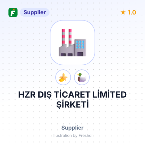 HZR DIŞ TİCARET LİMİTED ŞİRKETİ – summary card, no photo uploaded yet