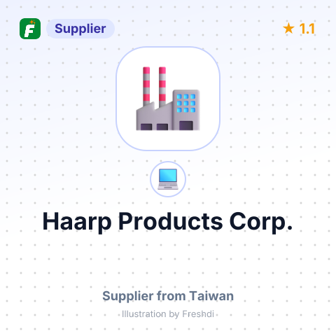 Haarp Products Corp. – summary card, no photo uploaded yet