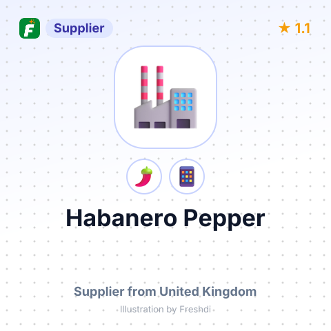 Habanero Pepper – summary card, no photo uploaded yet